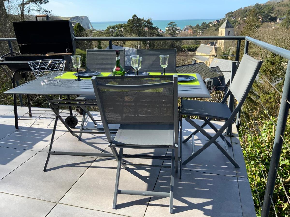 Villa Panorama, Vue Mer Et Falaises D Exception Etretat Ngoại thất bức ảnh