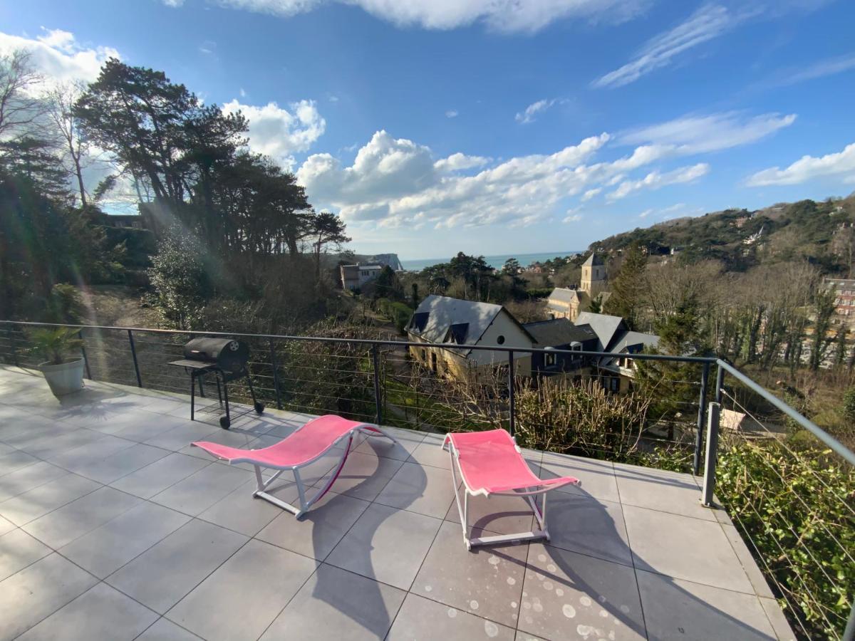 Villa Panorama, Vue Mer Et Falaises D Exception Etretat Ngoại thất bức ảnh