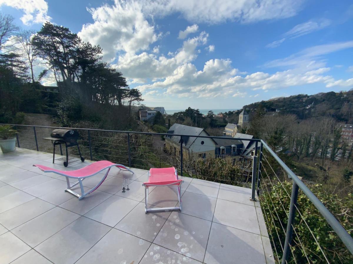 Villa Panorama, Vue Mer Et Falaises D Exception Etretat Ngoại thất bức ảnh