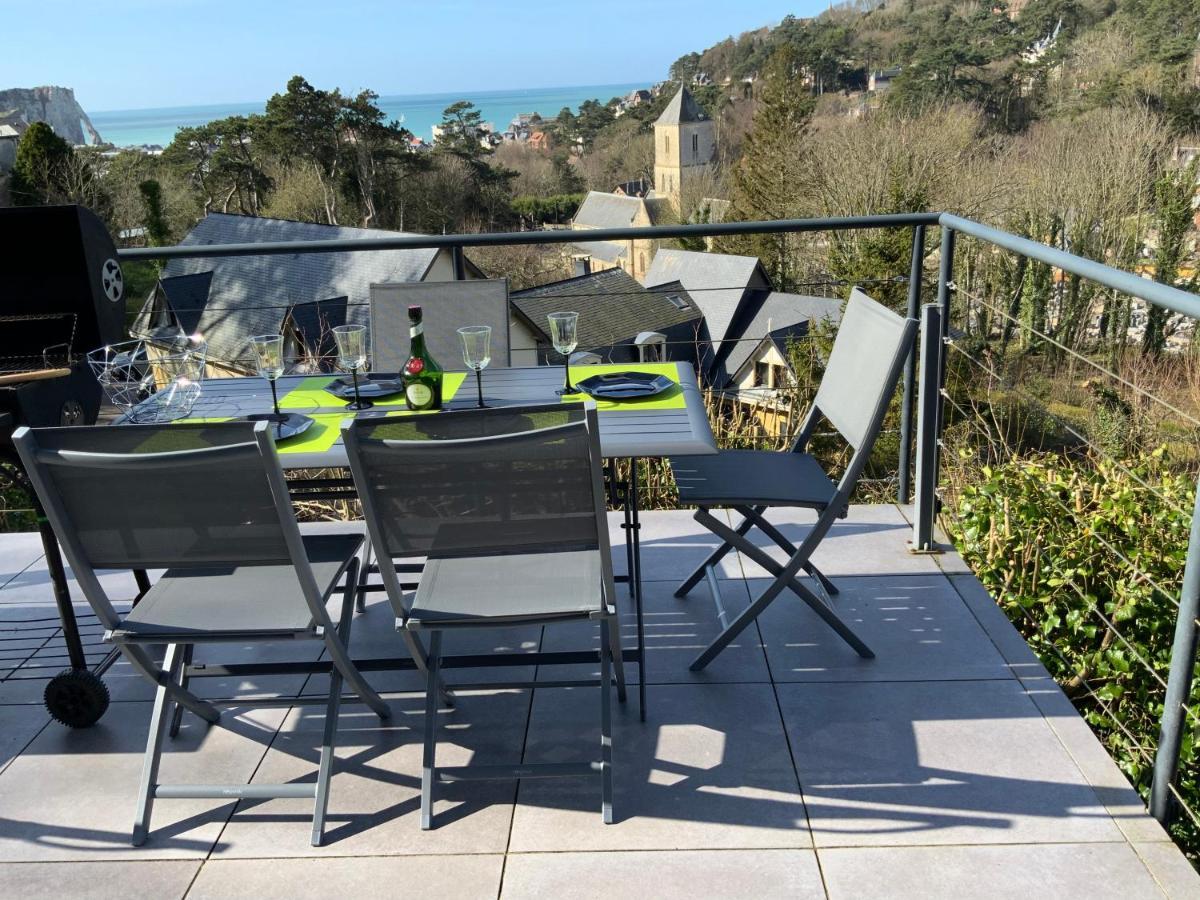 Villa Panorama, Vue Mer Et Falaises D Exception Etretat Ngoại thất bức ảnh